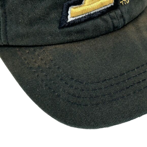 Purdue University Boilermakers Dad Hat Cap Black Strapback NCAA College 6 Panel - Picture 6 of 12